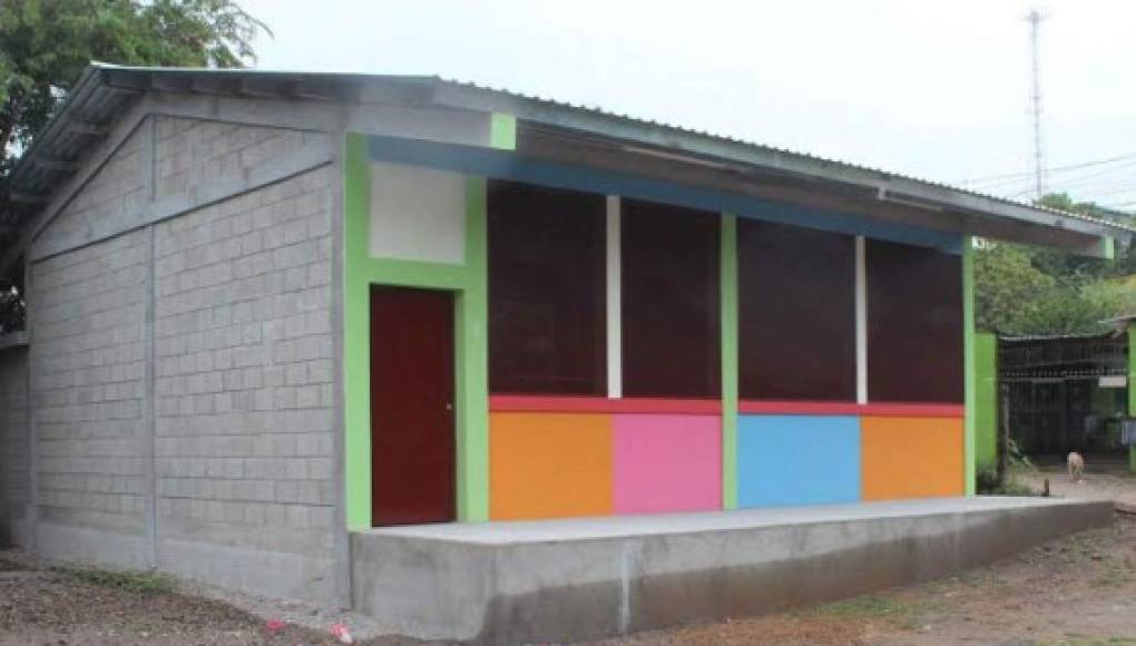Invierten L540,000 en jardín de niños en colonia Buena Vista, de Villanueva