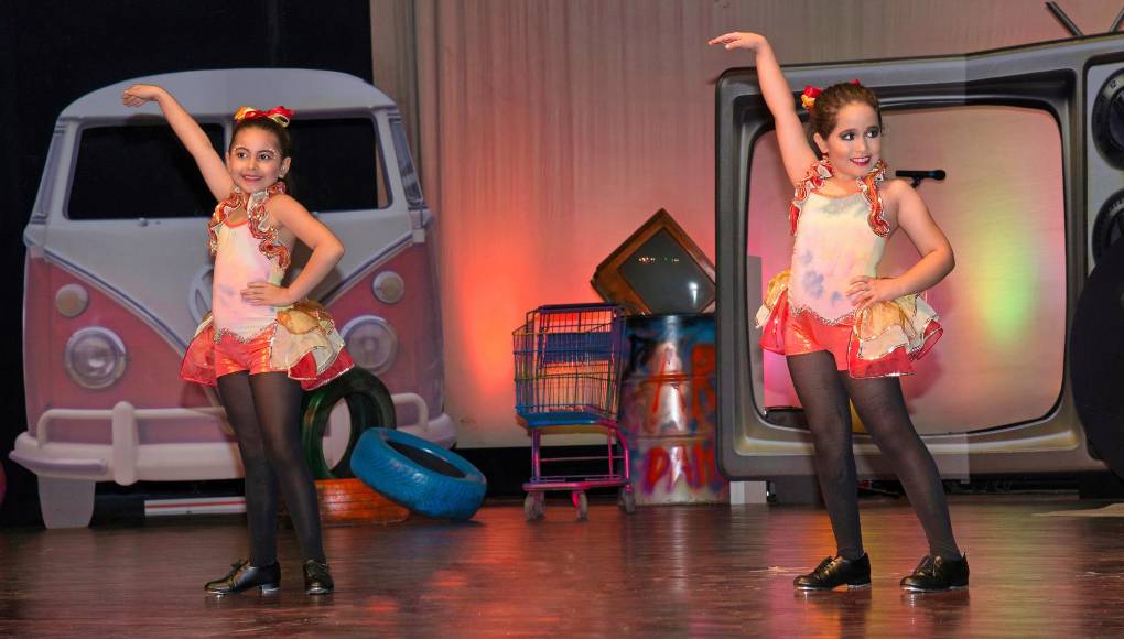 Alumnas de Tap 1, durante su participación. 