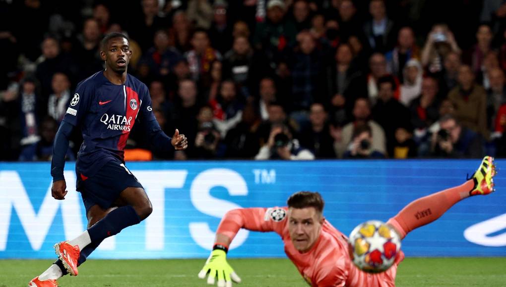 Y Dembélé, exjugador del Barcelona, fue el encargado de igualar el marcador. Sin embargo, los aficionados esperaban un festejo más tranquilo, pero el francés lo celebró con locura.