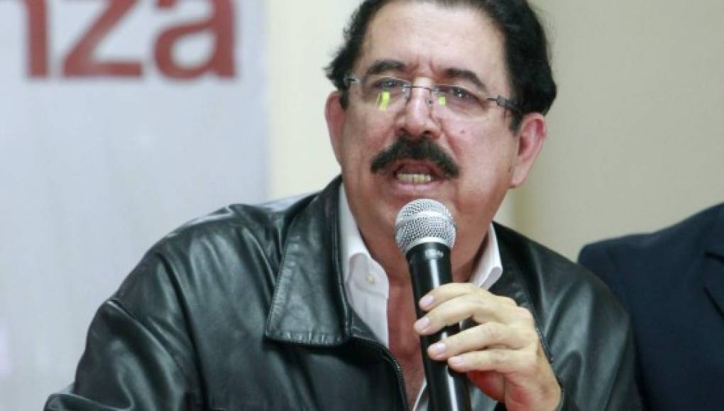 Mel Zelaya: 'Juan Orlando justifica su fracaso culpando al pasado”
