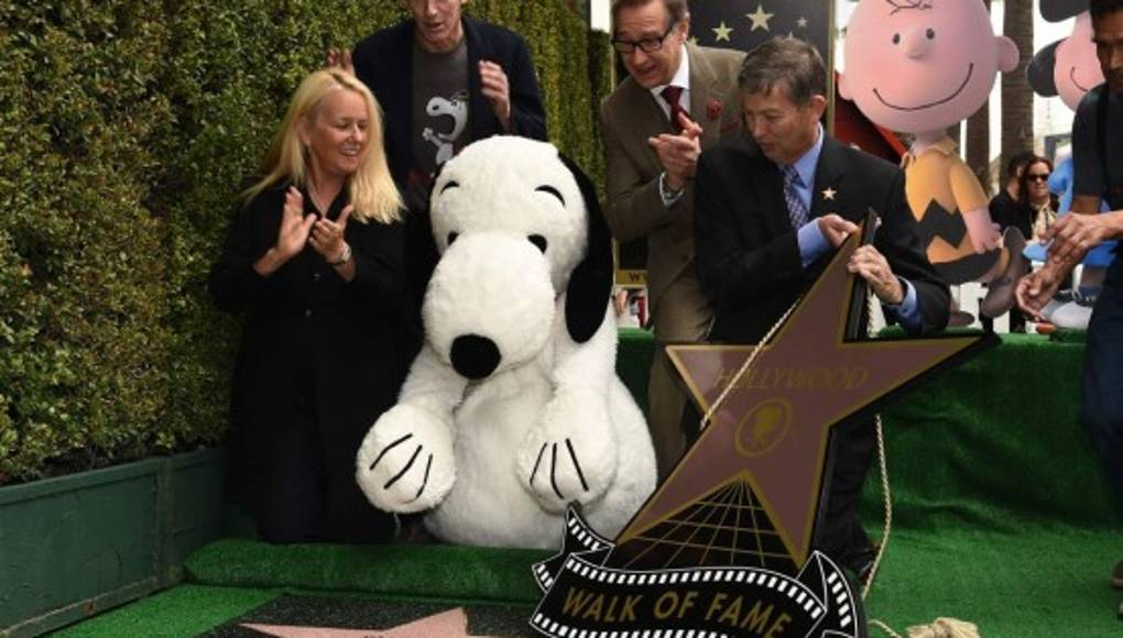 Snoopy ya tiene su estrella en Hollywood