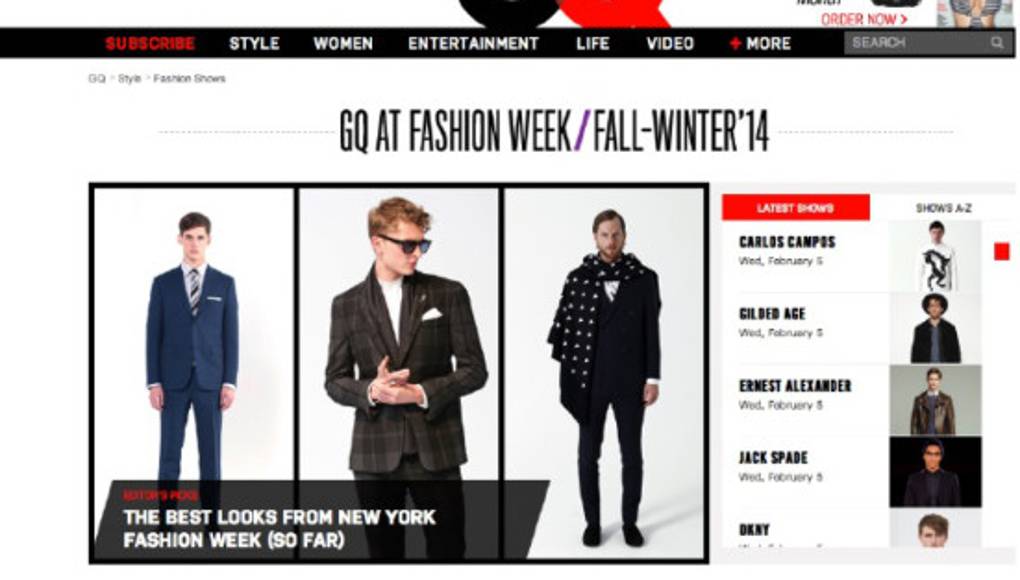 Diseñador hondureño Carlos Campos recibe buena crítica