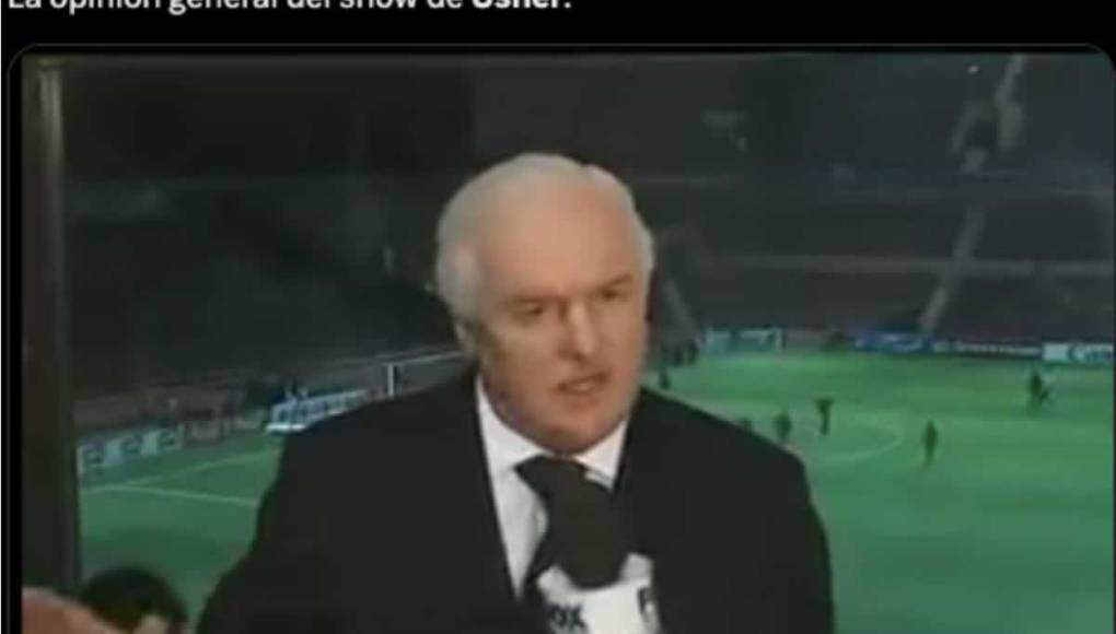 Los mejores memes de la presentación de Usher en el Halftime Show del Super Bowl 2024 que jugaron Kansas City Chiefs y San Francisco 49ers en el Allegiant Stadium de Las Vegas.