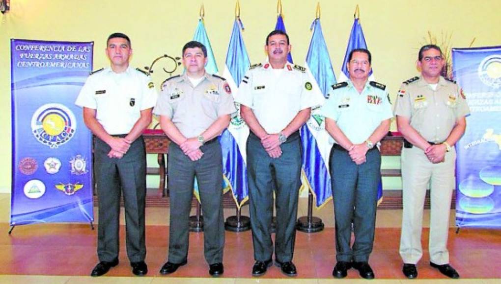 Militares de Centroamérica intercambiarán información