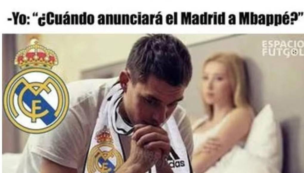 Real Madrid no se escapa: Los jocosos memes sobre salida de Mbappé del PSG