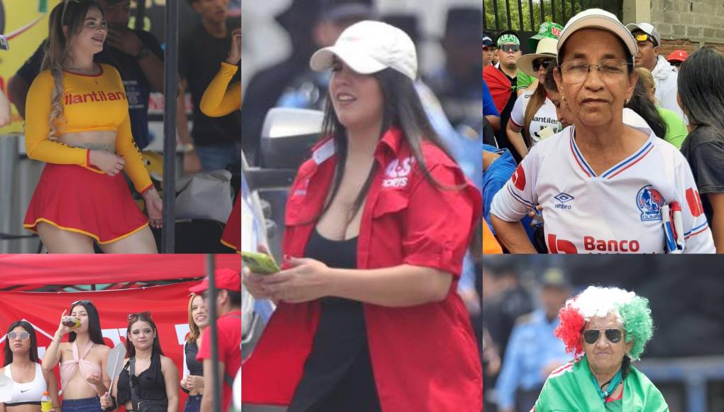 Espectacular ambiente en el estadio Yankel Rosenthal por la Gran Final del fútbol hondureño entre Marathón y Olimpia.