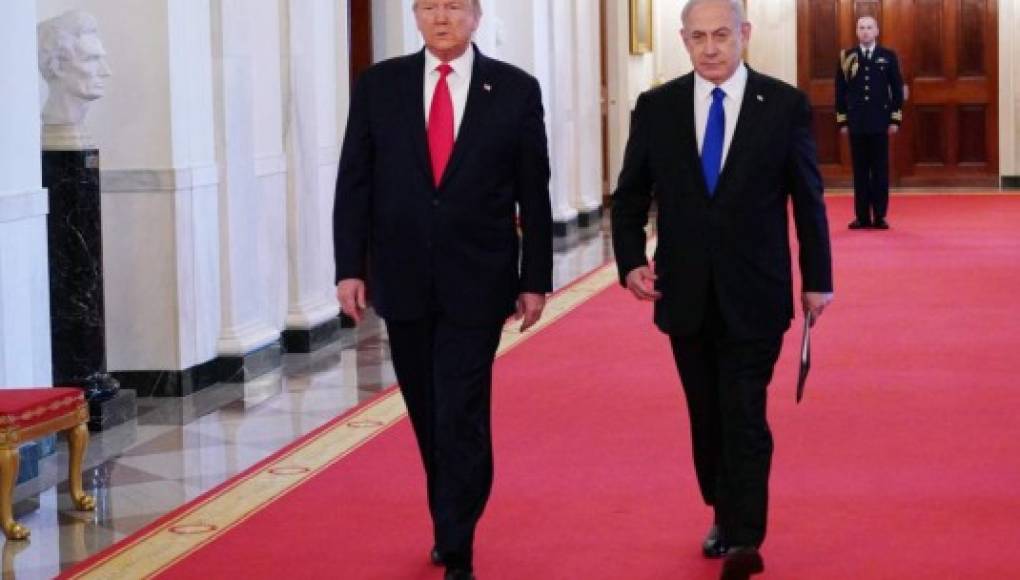 Trump presenta plan de paz para Oriente Medio, rechazado por los palestinos