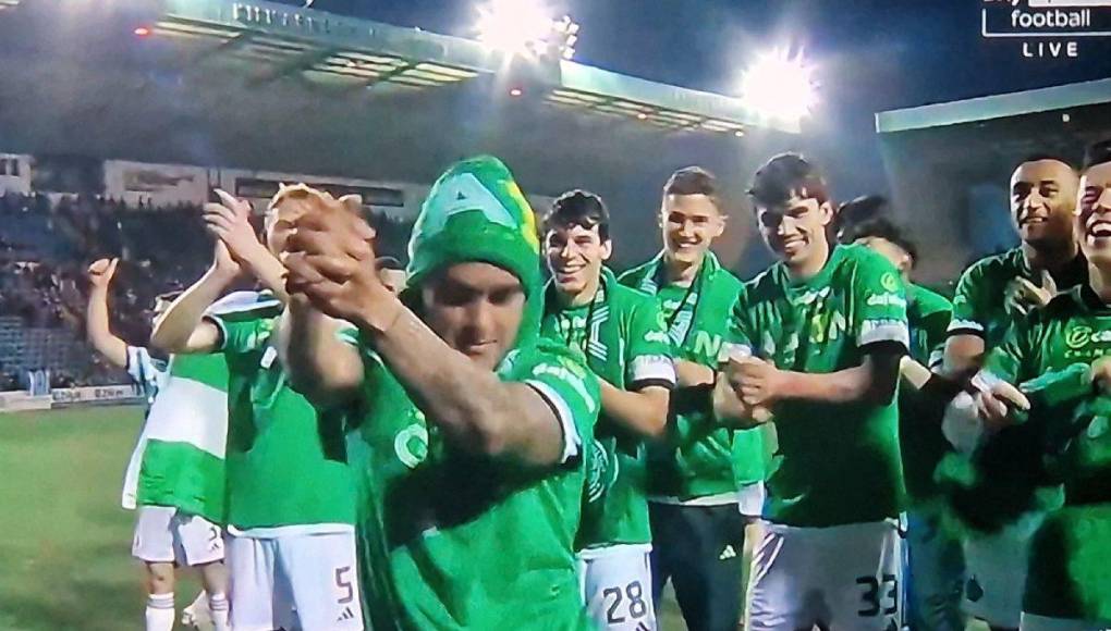 Luis Palma sacó los pasos prohibidos y demostró que es un buen bailador. 