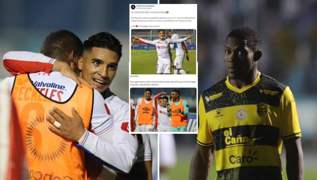 Olimpia se clasificó a las semifinales del Torneo Clausura 2024 tras vencer por 3-1 (3-2) al Real España en la serie que cerró en el Estadio Nacional Chelato Uclés. Esto dicen tras el partido. 