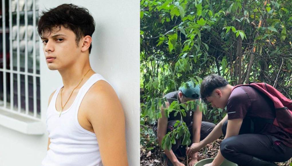 Anthony Sosa es el popular tiktoker hondureño que a raíz de la contaminación que se vive en el país ha creado una campaña de reforestación. 