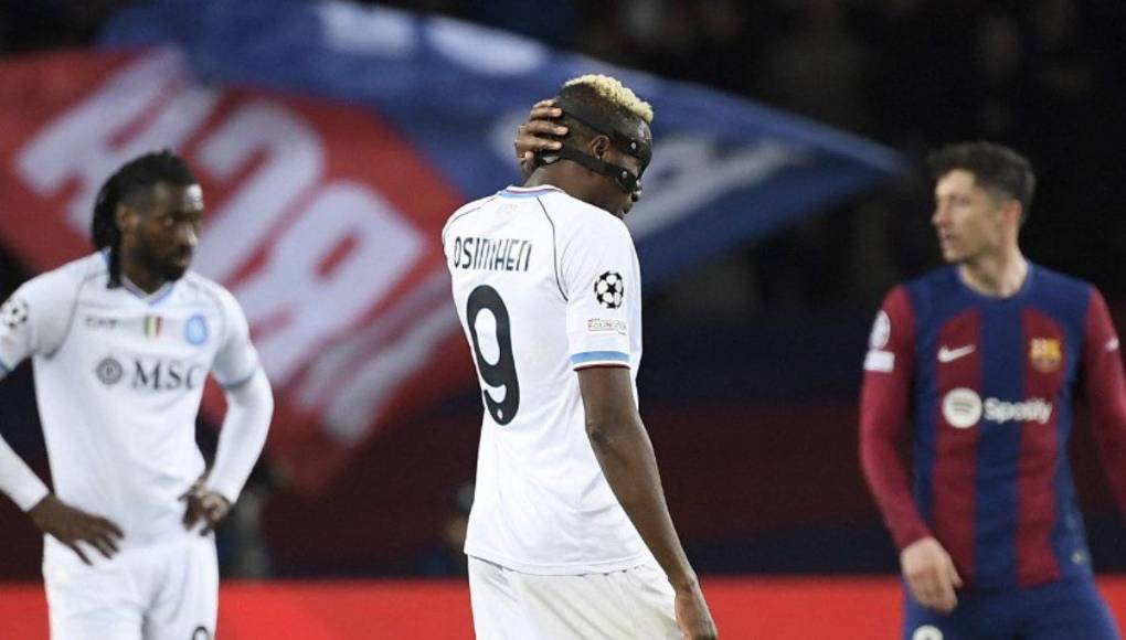 El Nápoles se lanzó a la desesperada en los últimos minutos, pero ya no podría dar la vuelta al partido pese a un último tiro al larguero del uruguayo Mathías Olivera (89).