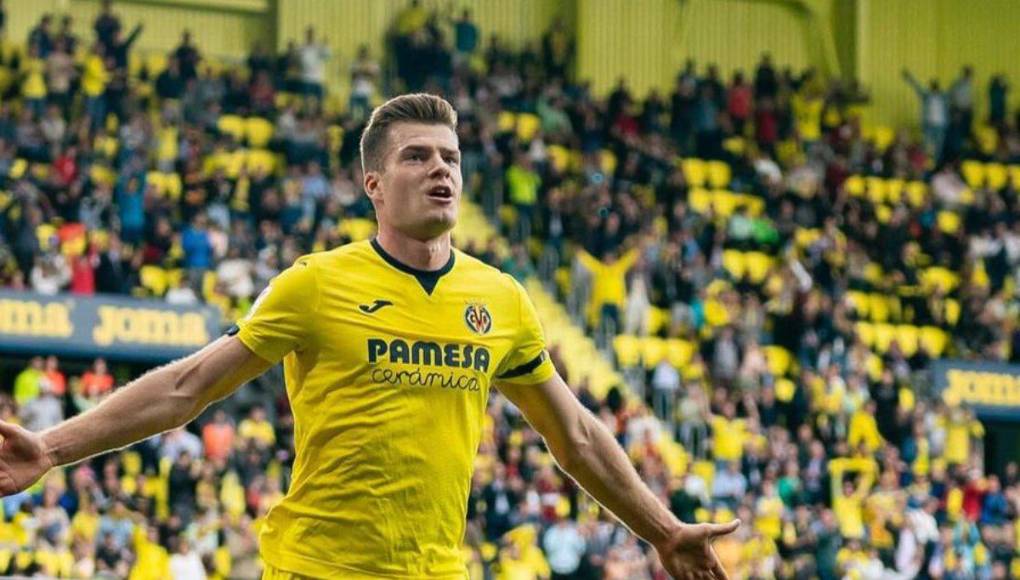 Alexander Sorloth: El delantero del Villarreal finalizó en la octava posición con 23 goles y un total de 46 puntos. 