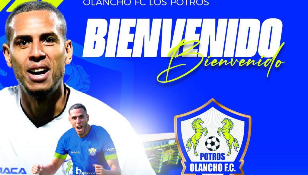 Los Potros del Olancho FC anunciaron a Eddie Hernández como su nuevo delantero. El atacante llega procedente de la segunda división de India. 