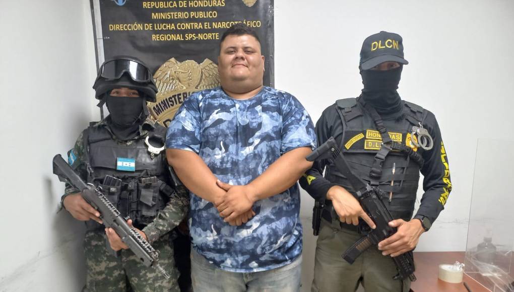 Los cuatro detenidos fueron enviados al centro penal de El Progreso, Yoro.