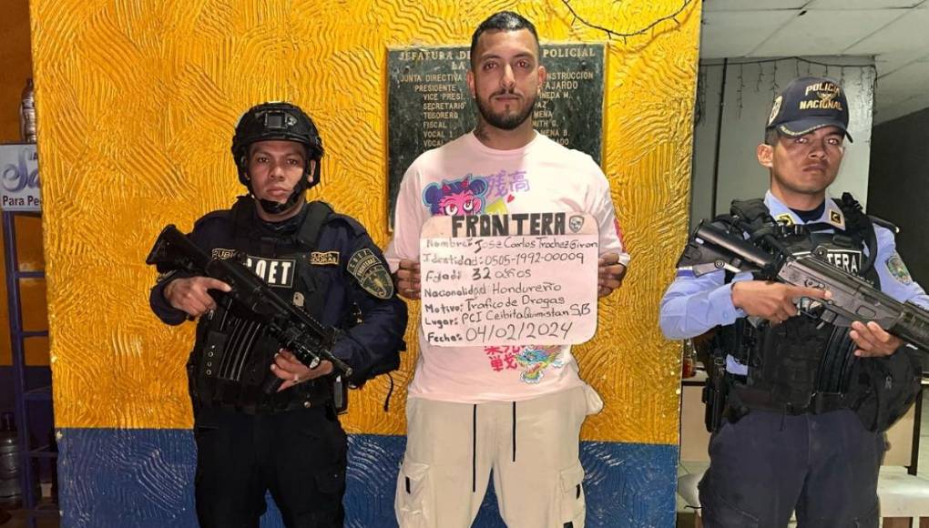 El locutor e influencer hondureño Fancony fue detenido el lunes 5 de febrero ha confirmado la Policía Nacional.