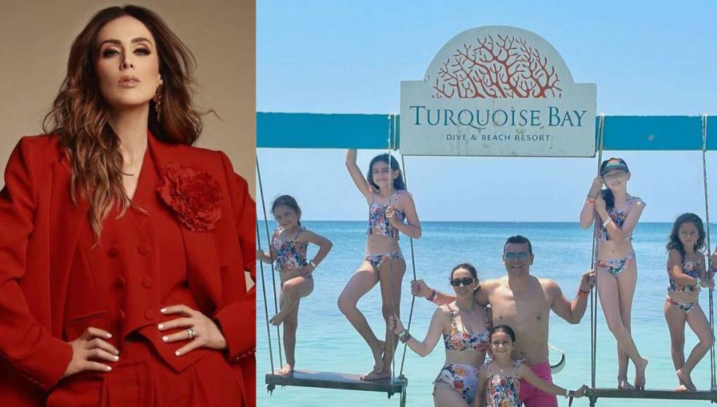 La modelo y actriz de telenovelas mexicana, Jacqueline Ivonne Bracamontes, está de visita en Roatán, Honduras y presume de los encantos de esta paradisiaca isla.