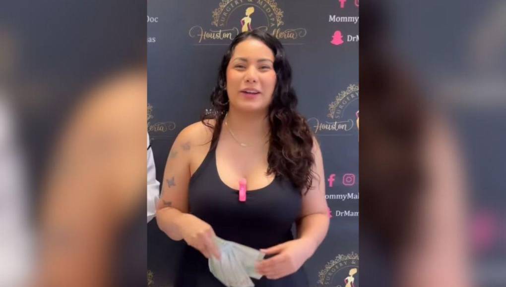 En el video se observa a una Elsa Oseguera evidentemente diferente de su cuerpo, rostros y hasta su vestimenta. 