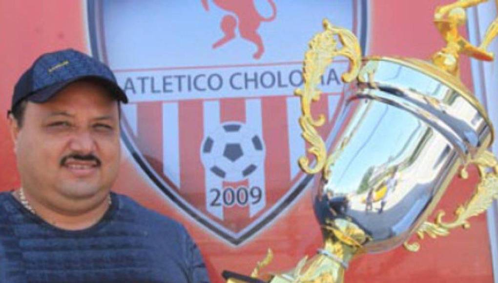 Javier Hernández fue por muchos años el máximo dirigente del Atlético Choloma. Con él a su mando, la institución tuvo el privilegio de jugar en la máxima categoría del fútbol hondureño.