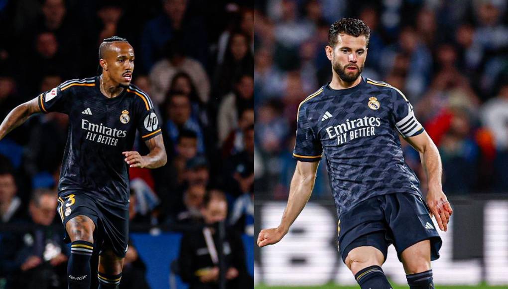 Defensas: Éder Militao, y Nacho Fernández.