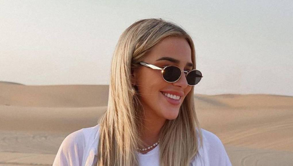 Taylor Ward es la hija del exfutbolista inglés Ashley Ward.