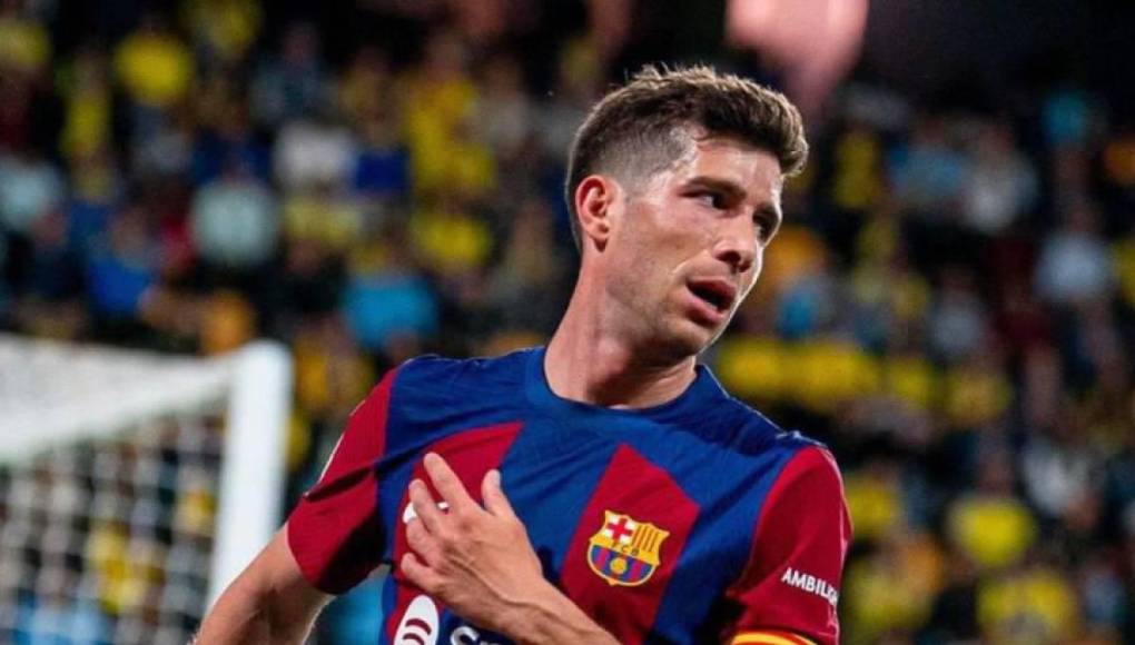 Sergi Roberto: Es otro de los jugadores que posiblemente salgan del FC Barcelona, esto debido a su alto salario.