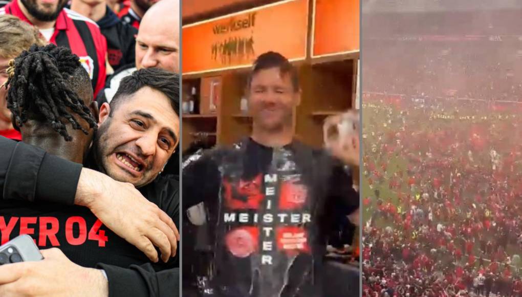 El Bayer Leverkusen de Xabi Alonso hizo historia este domingo tras coronarse campeón ede la Bundesliga por primera vez en sus 119 años. 