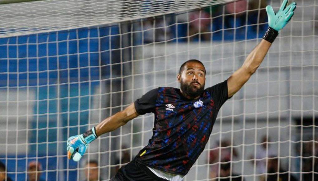 Edrick Menjívar: Es el portero titular del Olimpia.