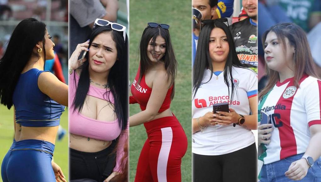 Ellas son las bellas chicas que adornaron la última jornada del Torneo Clausura 2024 de la Liga Nacional de Honduras.