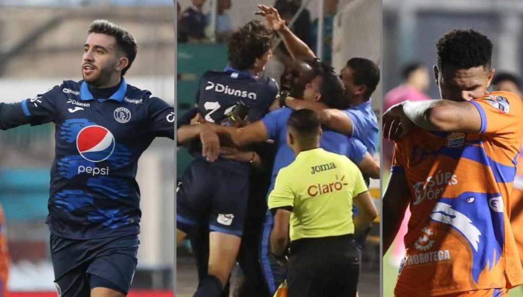 Las mejores imágenes de la goleada de Motagua este domingo por la jornada 15 del torneo Clausura 2024 de la Liga Nacional de Honduras ante los Lobos de la UPNFM. 