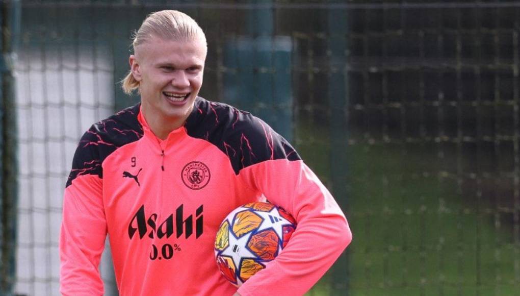 Erling Haaland: El noruego será el único centrodelantero del Manchester City ante Real Madrid.