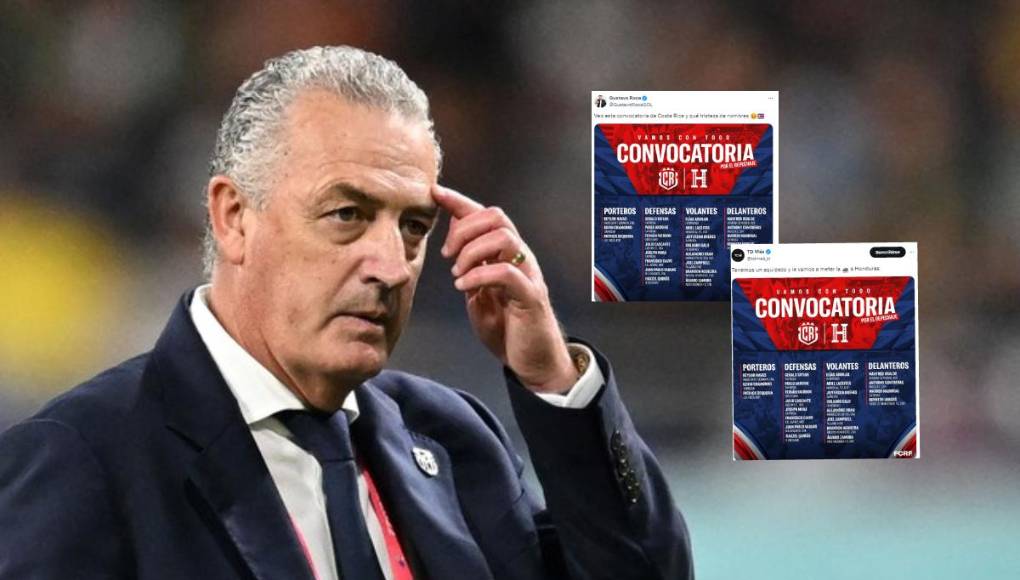  Gustavo Alfaro anunció este viernes la lista de convocados de Costa Rica para el repechaje ante Honduras el próximo 23 de marzo y esto dijo la prensa.