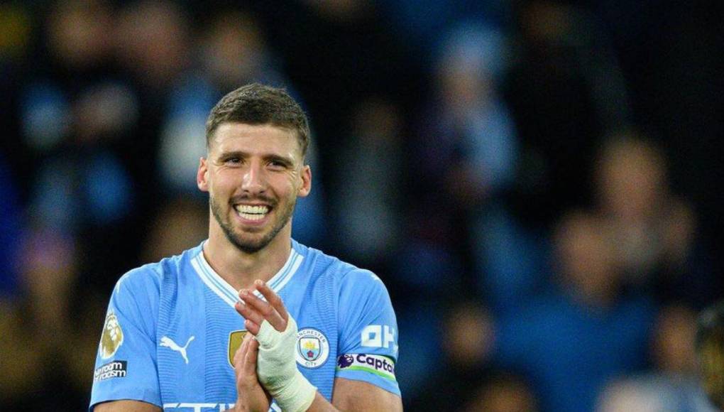 Rubén Días: El portugués será uno de los zagueros centrales del Manchester City ante Real Madrid-.