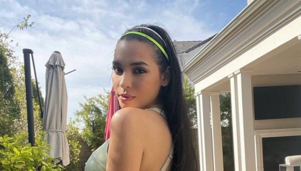 De piel canela, cabello negro y un físico envidiable, son parte de la belleza de esta catracha que vive en Europa y se destaca por ser modelo.