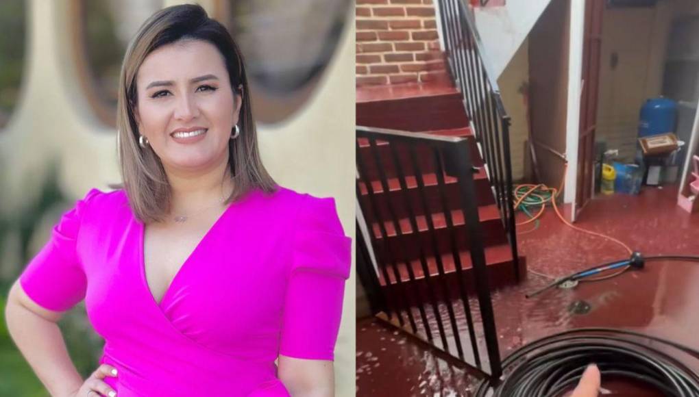 La popular periodista compartió en sus redes sociales el angustiante momento. 