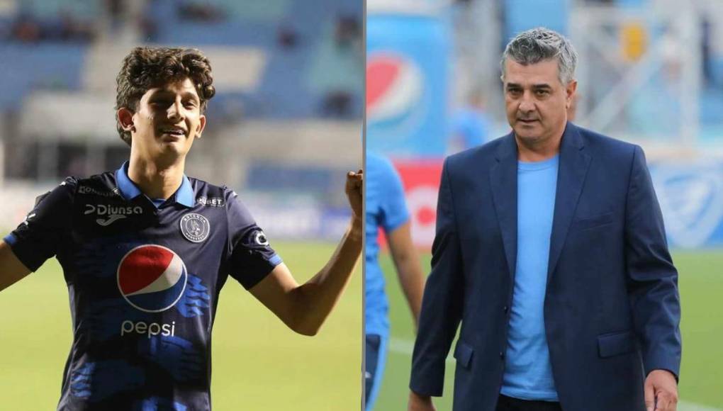 Diego Vazquez y Mathías Vazquez - Es el último de estos casos en el fútbol de Honduras donde el padre hace debutar a su hijo en la Liga Nacional. Se dio con el Motagua ante UPNFM.