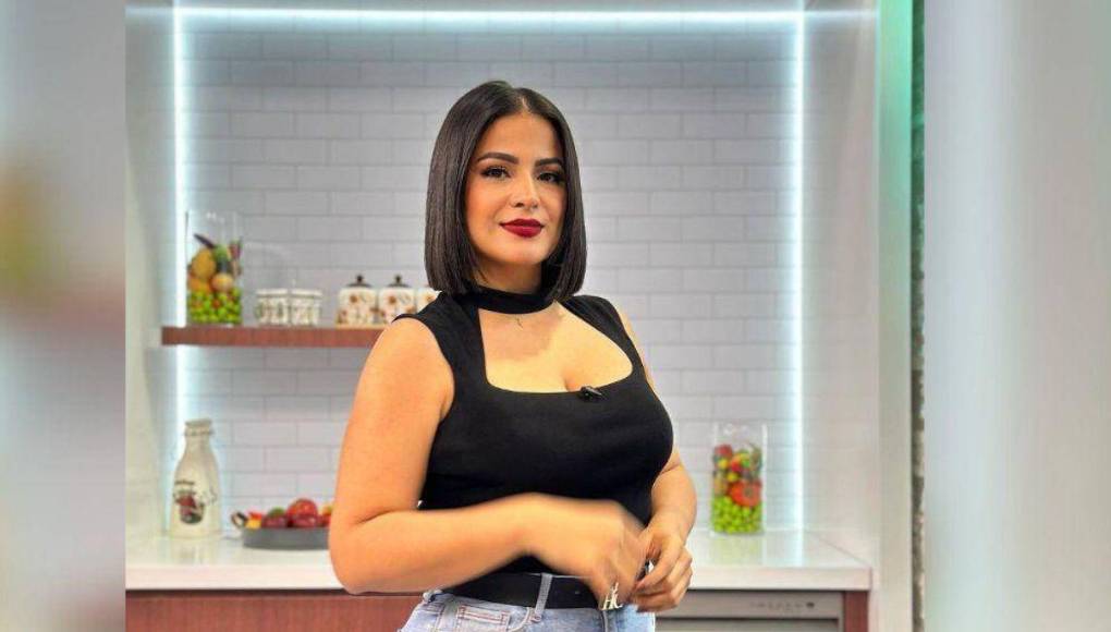 La bella presentadora Samantha Velásquez es aficionada del Club Olimpia Deportivo.