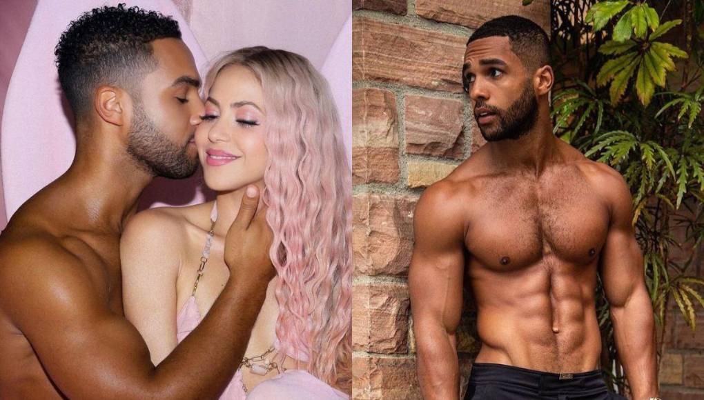 Shakira y Lucien Laviscount han encendido las redes con una sensual sesión de fotos.
