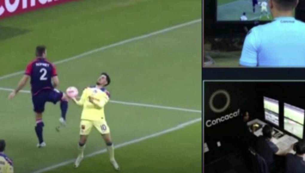 A los 21 minutos del primer tiempo llegó la polémica. Said Martínez revisó con ayuda del VAR un gol marcado por Diego Valdés. El balón le dio en la mano, pero el árbitro hondureño para sorpresa de muchos lo dio por válido.