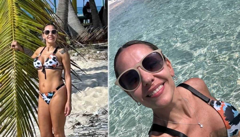 Taly Ávila nos mostró su bello físico en las redes sociales y cómo pasó las breves vacaciones con el técnico argentino.