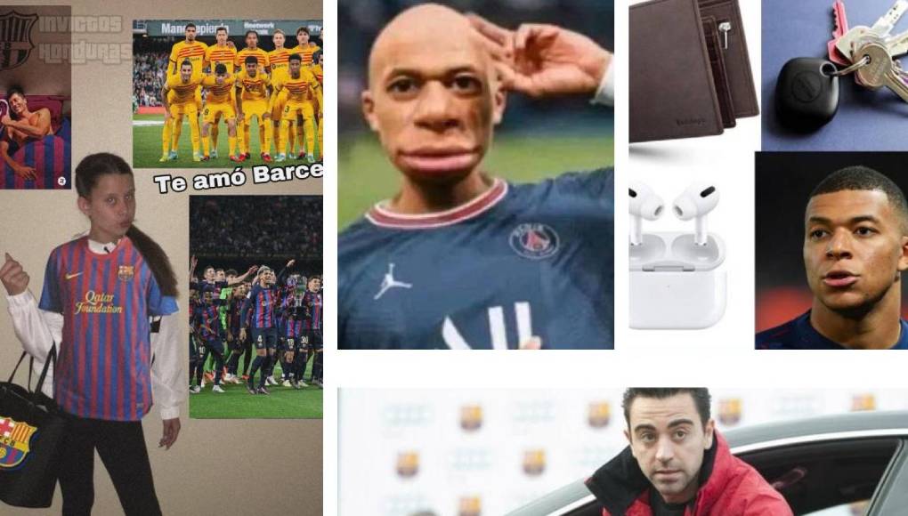 El Barcelona de Xavi venció por 3-2 al PSG en el juego de ida de los cuartos de final de la Champions League y las redes explotaron con memes. 