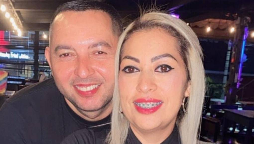 José Leonel Sarmiento y Dolores Eloína García Mejía en una foto de sus redes sociales.