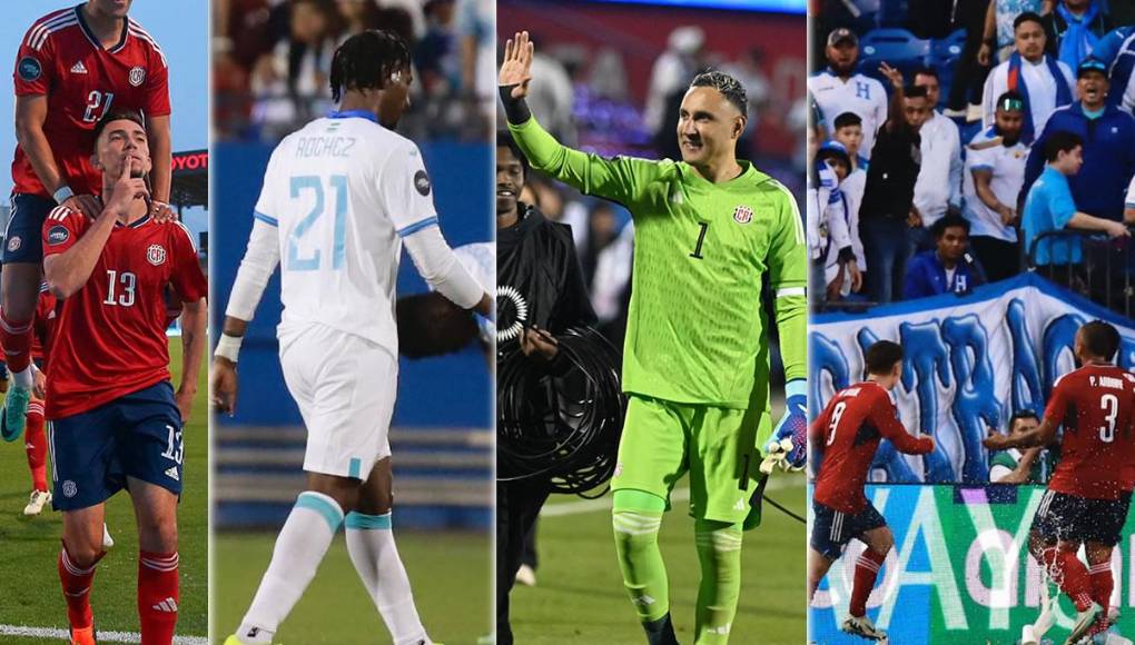 Las mejores imágenes del repechaje a la Copa América 2024 que perdió Honduras (3-1) contra Costa Rica en Dallas, Texas, Estados Unidos.