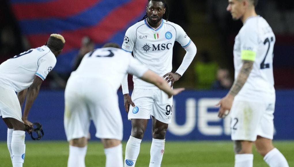 Barcelona - Napoli: Angustia, festejos y sorpresa con el MVP