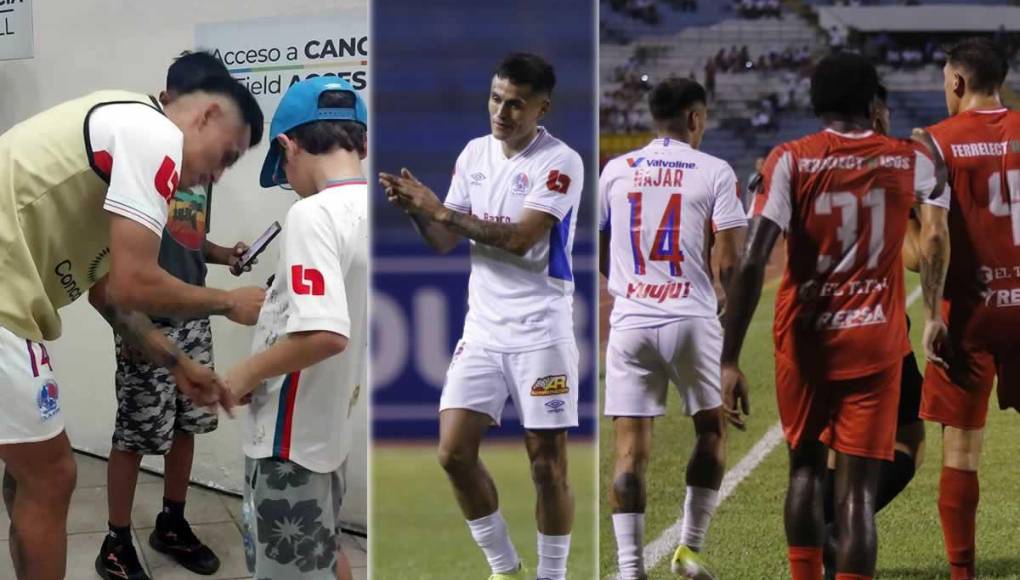 Las mejores imágenes que dejó el debut de Andy Nájar en la Liga Nacional con el Olimpia que le ganó (2-1) a la Real Sociedad por la cuarta jornada del Torneo Clausura 2024.