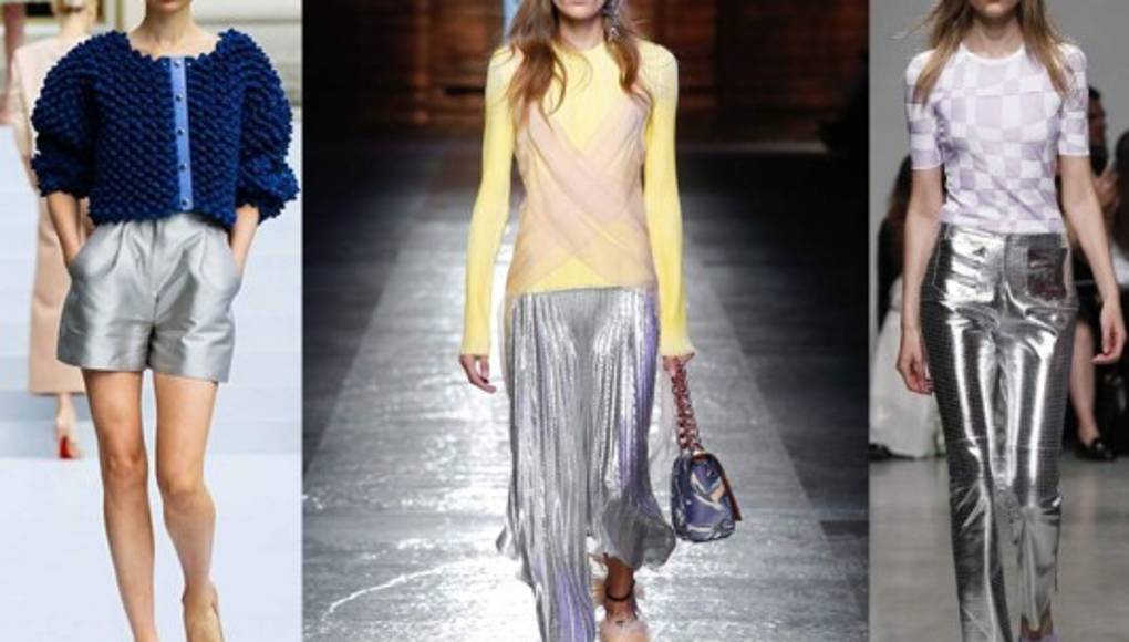 Destellos plateados y metalizados