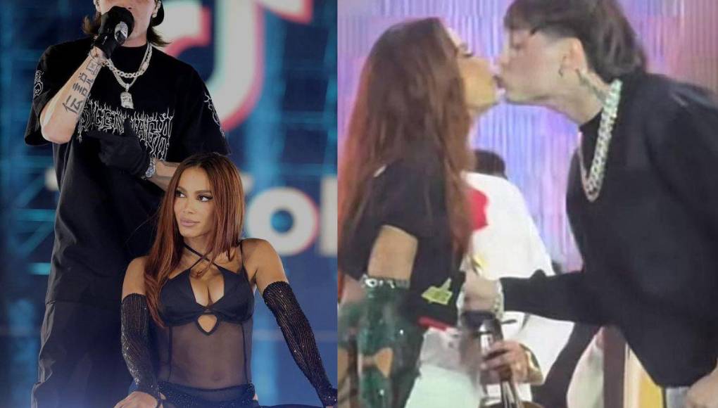 El cantante mexicano Peso Pluma, ha causado revuelo en redes sociales tras protagonizar un romántico beso con la cantante brasileña Anitta. ¡Así pasó!.