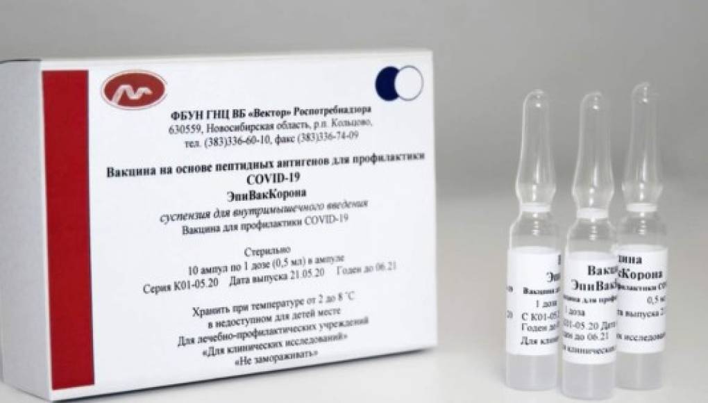 Rusia patenta su secunda vacuna contra el COVID-19