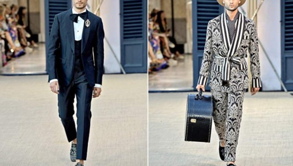 Moda solo para caballeros audaces