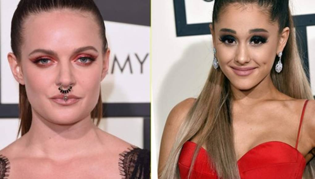 Las mejores miradas intensas y peinados de los Grammy