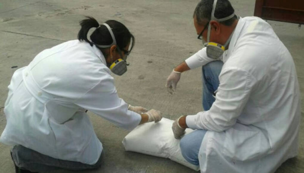 Honduras decomisa químicos para supuesta fabricación de drogas